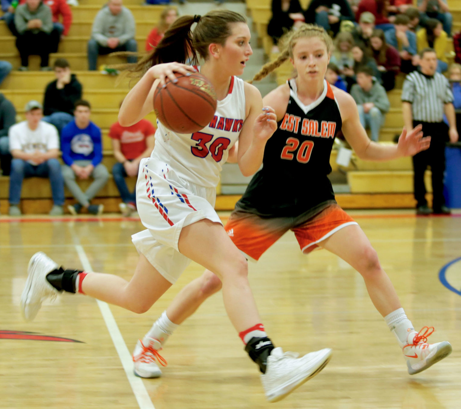 West Salem vs Gale-Ettrick-Trempealeau girl's basketball
